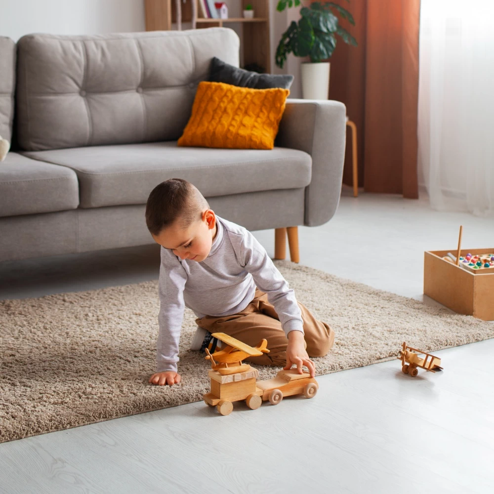 Pranie dywanów i wykładzin w pokojach dziecięcych Pranie dywanów i wykładzin w pokojach dziecięcych